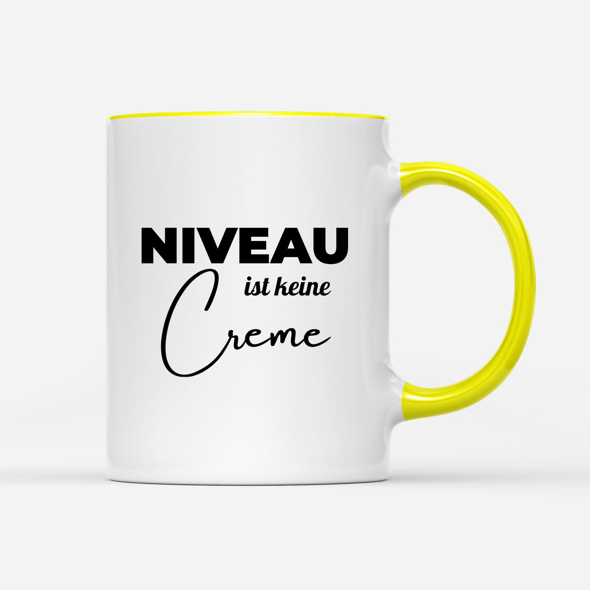 Niveau ist keine Creme