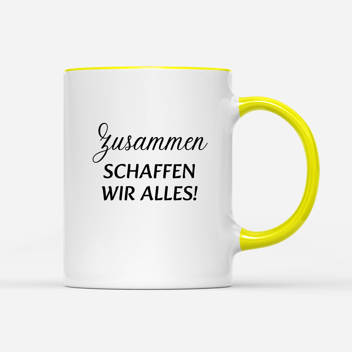 Zusammen schaffen wir alles!